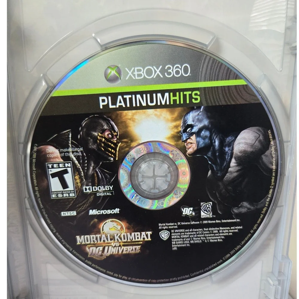 Mortal Kombat Deadly Alliance‎ & Vs DC Universe Bundle - Xbox 360 - CIB 2 Games